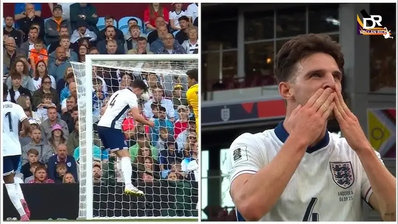 Declan Rice vs. Aston Villa